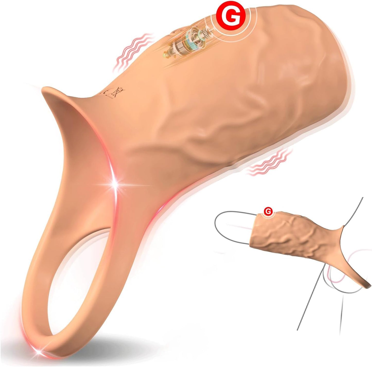 💥2025 New Couples Supreme Series —— Vibrating Penis Armor❤️‍🔥